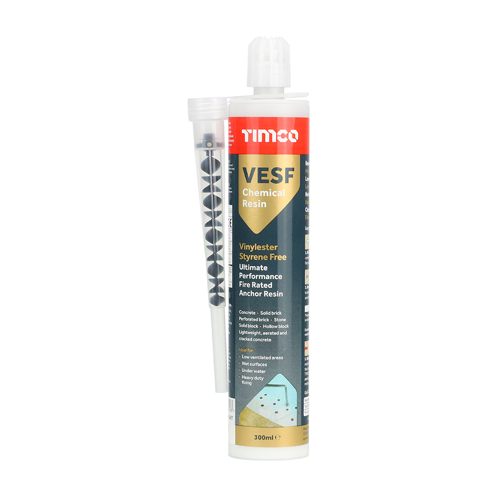Vinylester Styrene Free Chemical Anchor Resins - 300ml