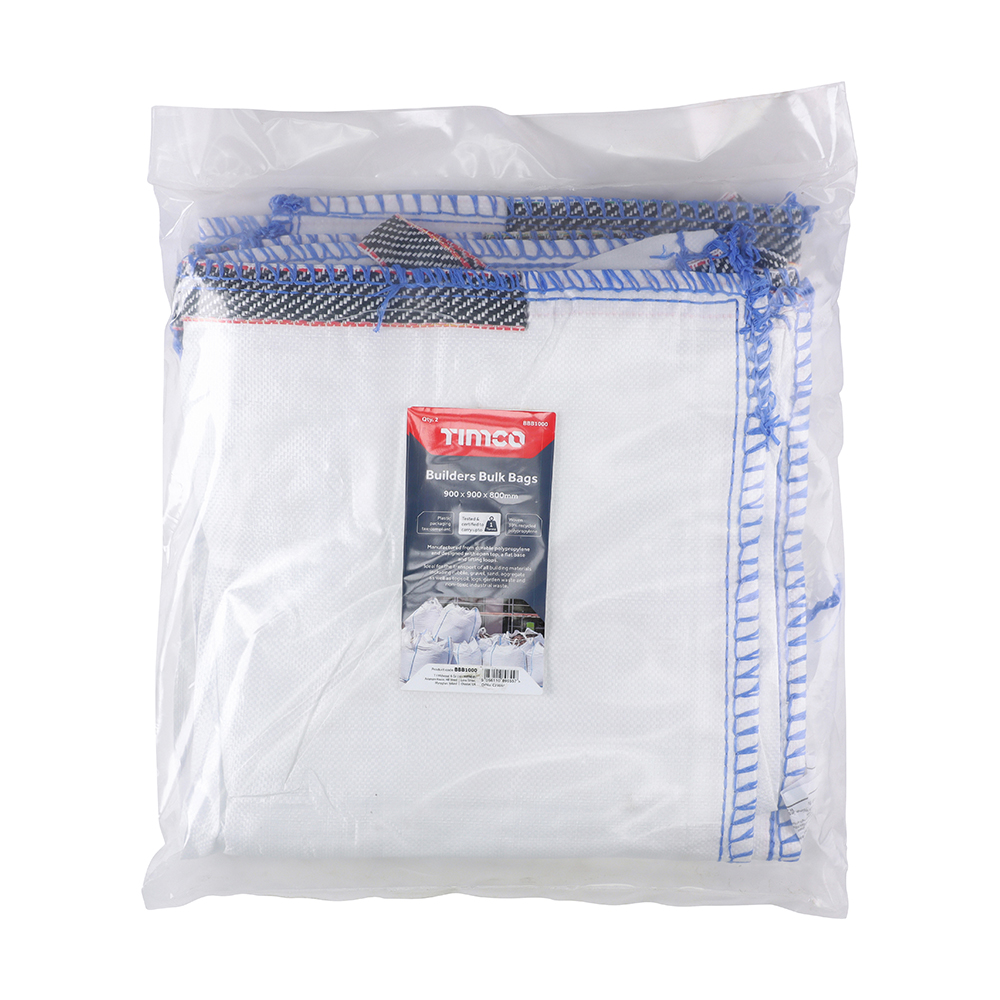 Builders Bulk Bags - 900 x 900 x 800mm